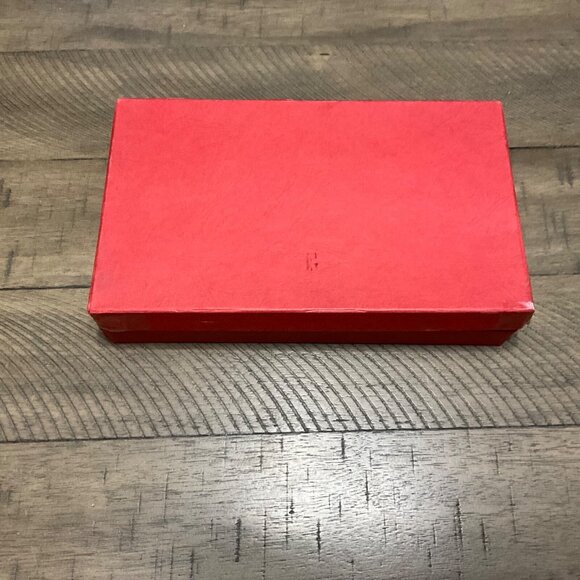 Vintage Enamel Brass Cloisonne Napkin Rings Shakers Original Box - Picture 6 of 7